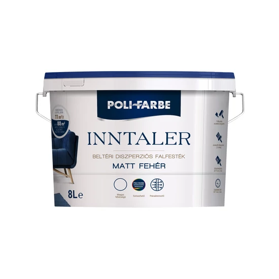 Poli-Farbe Inntaler beltéri diszperziós falfesték 8L