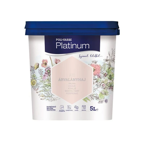 Poli-Farbe Platinum falfesték A10 árvalányhaj 5L