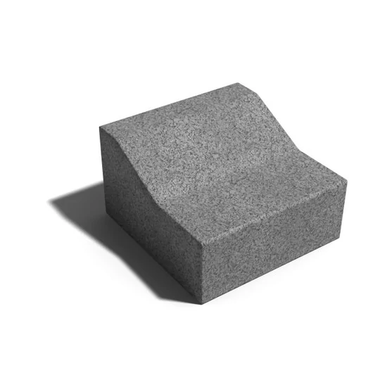 Leier K szegélykő 25x10/15x25   72 db/#