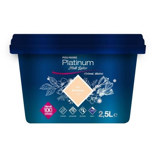 Poli-Farbe Platinum matt latex falfesték B55 berkenye 2,5L