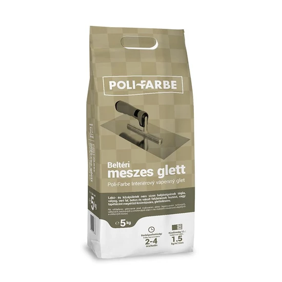 Poli-Farbe beltéri meszes glett 5kg