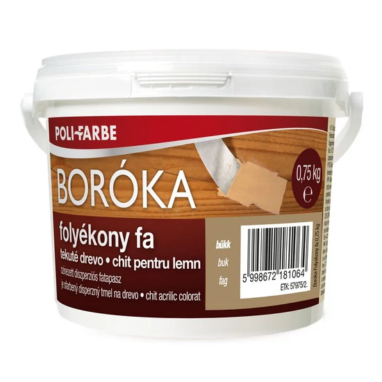 Poli-Farbe Boróka folyékony fa bükk 750g