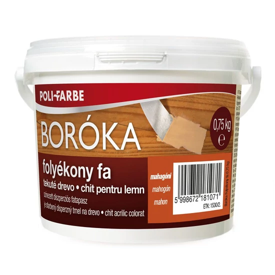 Poli-Farbe Boróka folyékony fa mahagóni 750g