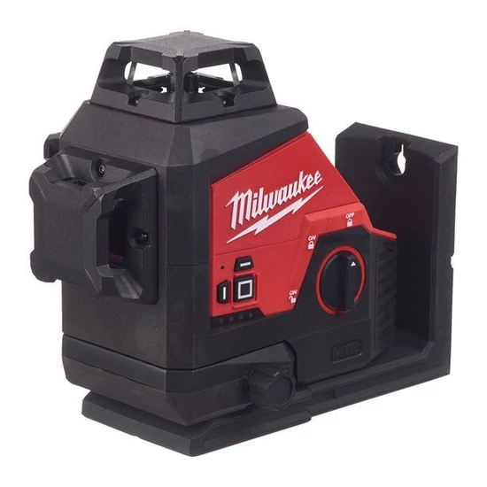 Milwaukee lézeres mérőműszer M12™ 3PL-0C zöld 360° 3 síkú
