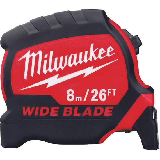 Milwaukee prémium széles mérőszalag 8m/33mm