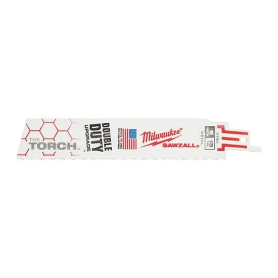 Milwaukee Fém – Heavy Duty Torch™ Bontó Fűrészlap TORCH 150x18 Tpi - 5 pcs