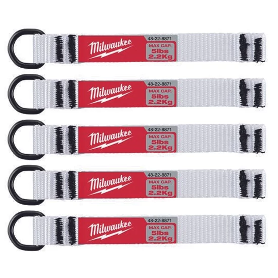 Milwaukee rögzítő szalag 2,25kg-ig 5db/csomag