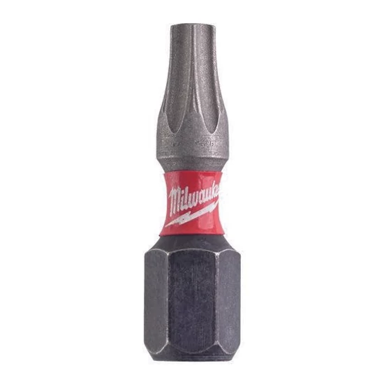 Milwaukee SHOCKWAVE csavarozó bit TX20 25mm 25db/csomag