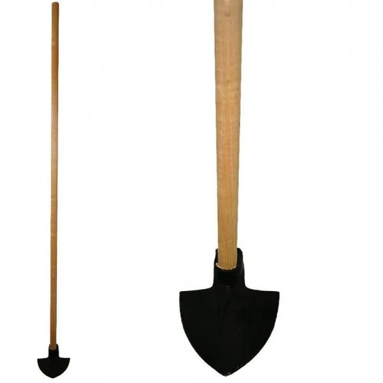 Hegyes kapa kovácsolt 0,4kg, nyelezett