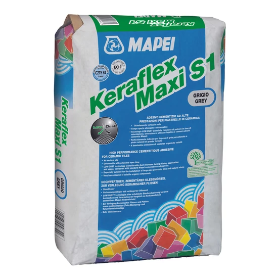 Mapei Keraflex Maxi S1 csemperagasztó szürke 25kg