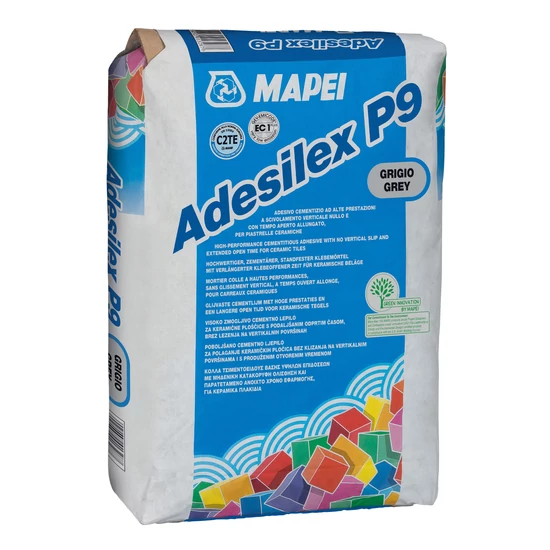 Mapei Adesilex P9 flexibilis csemperagasztó szürke 25kg