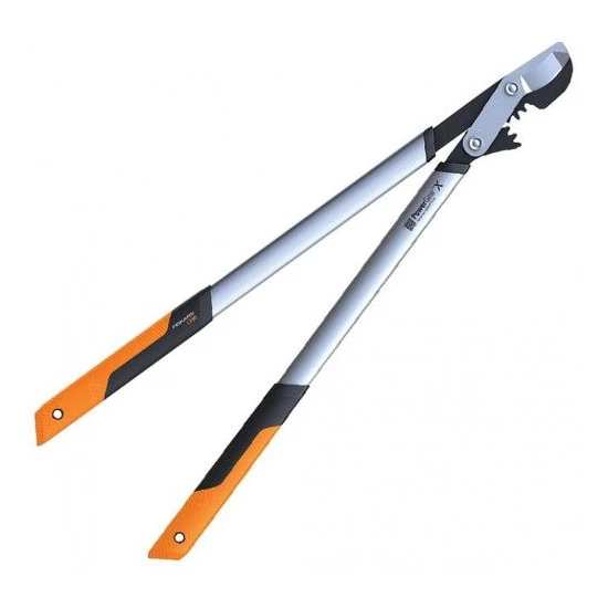 Fiskars PowerGearX fém fogaskerekes ágvágó horgos pengével LX98