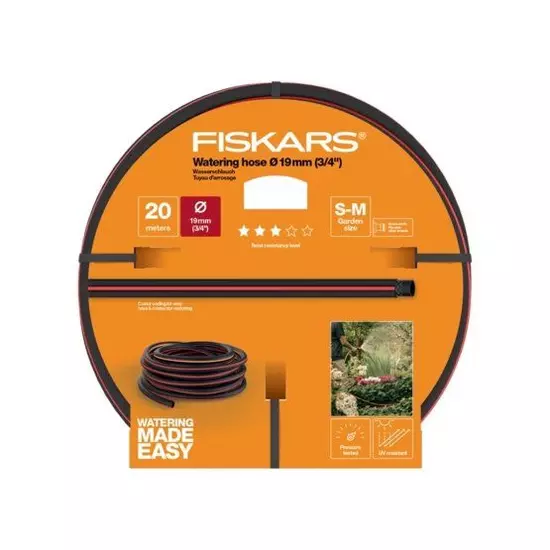 Fiskars Solid locsolótömlő 19mm-es 3/4" 20m