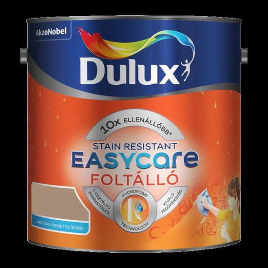 Dulux EasyCare foltálló falfesték tölgyfa háncs 2,5L