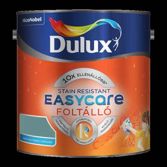 Dulux EasyCare foltálló falfesték türkiz talizmán 5L