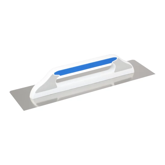 KUBALA Rozsdamentes simító 130x480mm háromkomponensű nyél G-21 két lekerekített sarokkal