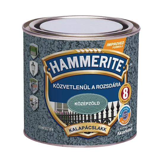 Hammerite fémfesték kalapácslakk középzöld 2,5L
