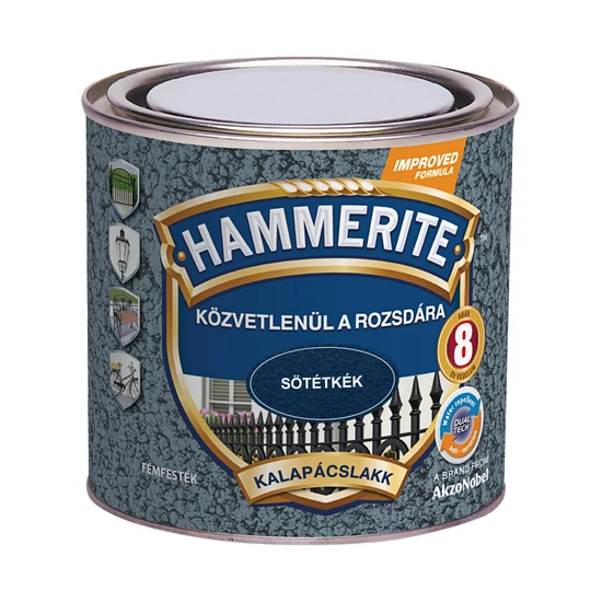 Hammerite fémfesték kalapácslakk sötétkék 2,5L