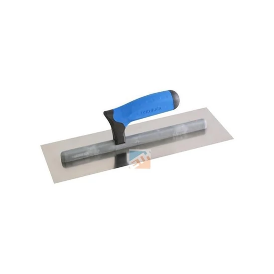 KUBALA Rozsdamentes csiszolt simító kétkomponensű puha nyél poliamid lábon 130x405mm