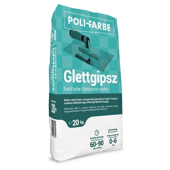 Poli-Farbe glettgipsz 0-6mm 20kg