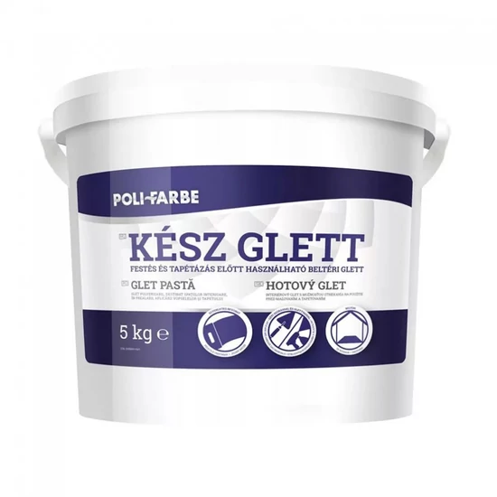 Poli-Farbe kész glett 5kg