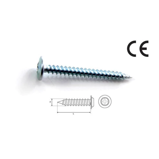 Stalco Opel csavar PH horganyzott 4,2x19mm 1000db/doboz