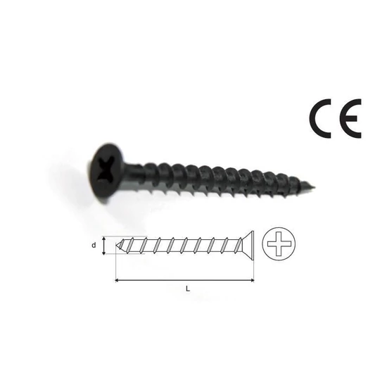 Stalco Famenetes Foszfátozott Gipszkarton csavar 4,2x90mm 100db/csomag