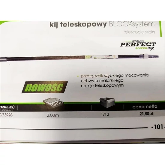 Stalco Perfect Powermax Teleszkópos nyél 2m