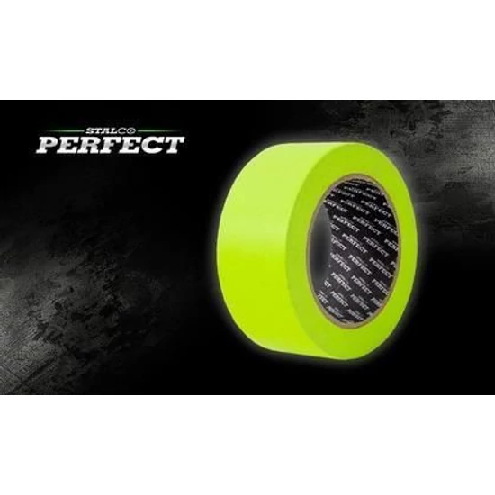 Stalco Perfect maszkoló szalag kültéri, zöld, vizálló, UV álló, PE 38mmx50m
