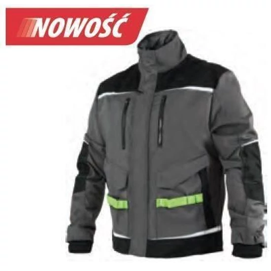 Stalco Perfect Heavyline munkakabát szürke/fekete 2XL