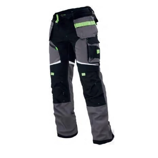 Stalco Perfect Heavyline munkavédelmi nadrág szürke/fekete 2XL