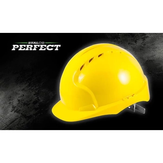 Stalco Perfect Prémium munkavédelmi sisak sárga univerzális, Evolution 2