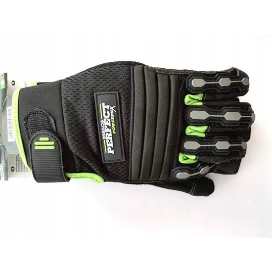 Stalco Powermax Protektoros rezgéscsillapítós munkavédelmi kesztyű 9