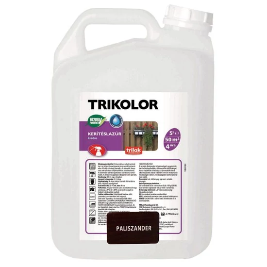 Trilak Trikolor kerítéslazúr paliszander 5L