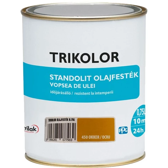 Trilak Standolit olajfesték 450 okker 0,75L