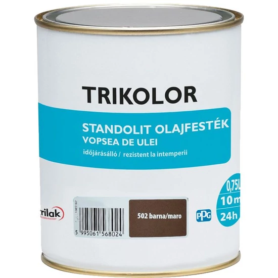 Trilak Standolit olajfesték 500 barna 0,75L