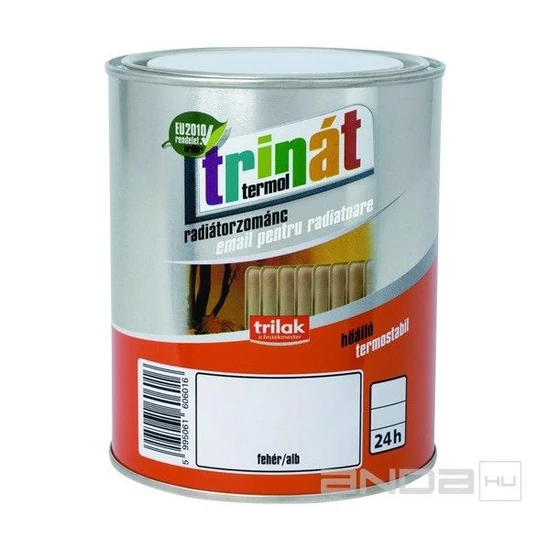 Trilak Trinát radiátorzománc 100 fehér 0,5L