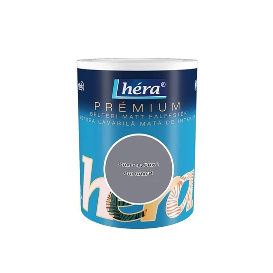 Trilak Héra Prémium beltéri falfesték grafit szürke 1L