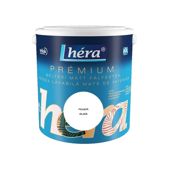 Trilak Héra Prémium beltéri falfesték fehér 2,5L