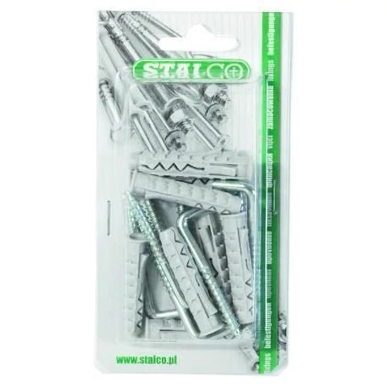 Stalco Tipli egyenes kampóval 8x40mm 9db/csomag