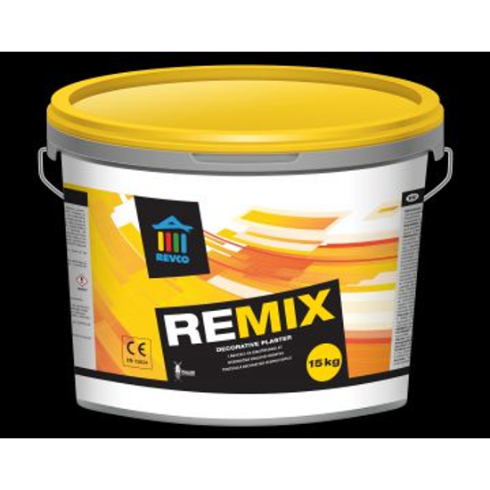 Revco Remix lábazati- és díszítő vakolat 15kg/kanna  3,5kg/m2