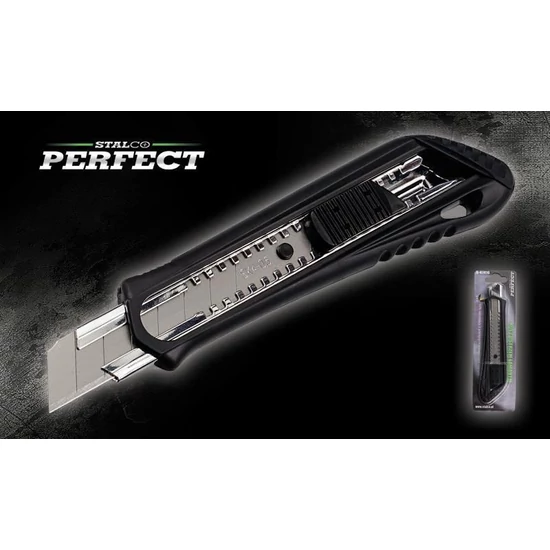 Stalco Perfect törhető pengéjű kés 18mm
