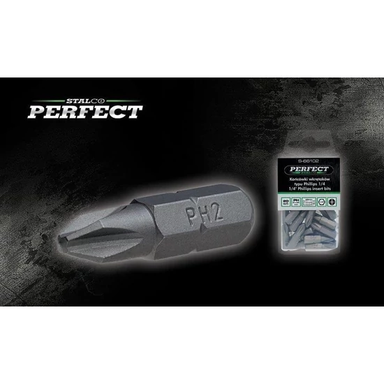 Stalco Perfect bitfej 1/4" PH1 25mm