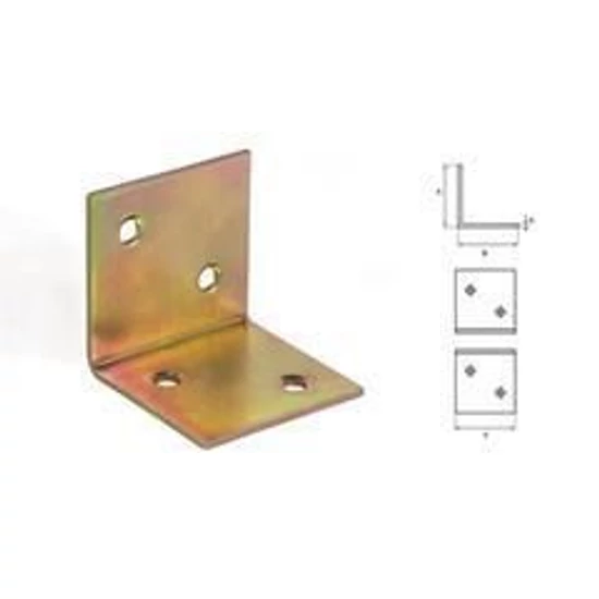 Stalco sarokvas 2mm/40x40x40mm