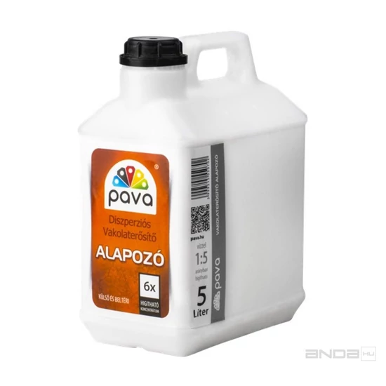 Anda Páva vakolaterősítő alapozó 5L 1:5-ben hígítható