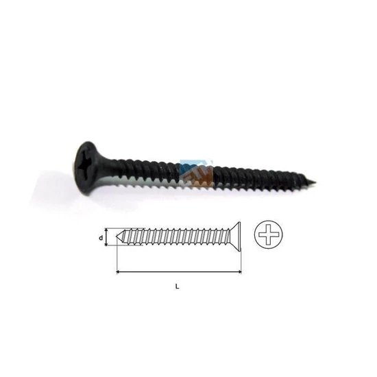 Stalco gipszkarton csavar fémhez 4,8x120mm