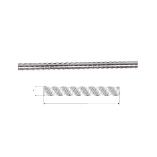 Stalco menetes szár M8x1000mm