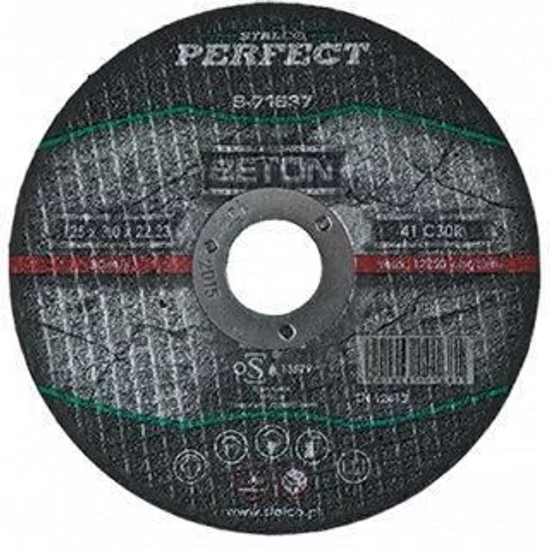 Stalco Perfect Vágókorong (betonra) 115x1,6x22, 23mm