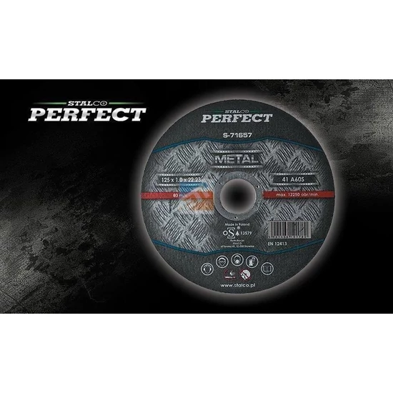 Stalco Perfect Vágókorong fém 125x2,5x22,23mm