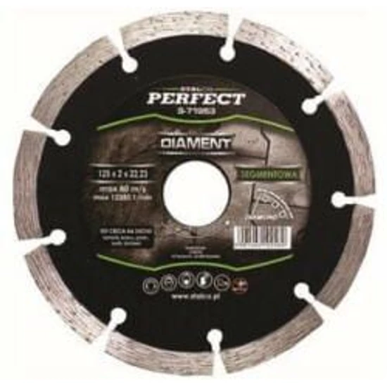 Stalco Perfect Gyémánt vágókorong, tárcsa szegmentált 115x2,0x22,23mm